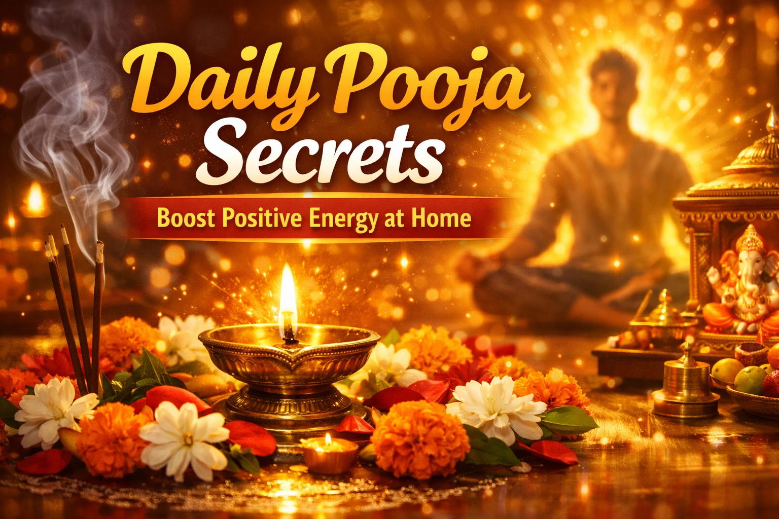 Puja and Daily Pooja Secrets Boost Positive Energy at Home Daily