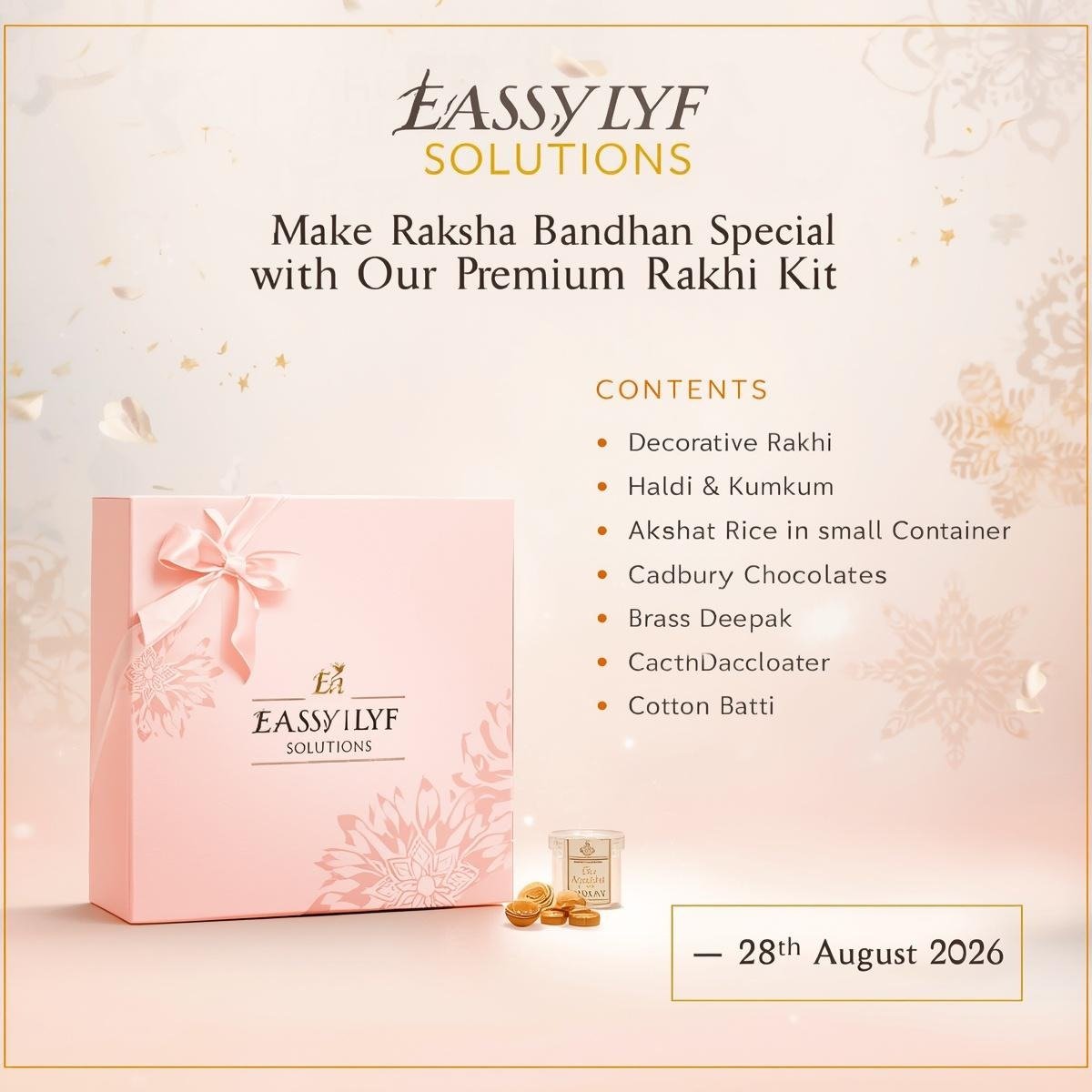 Eassylyf Solutions Premium Rakhi Kit