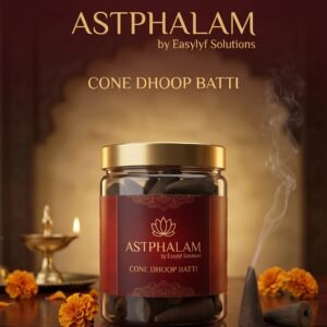 ASTPHALAM Cone Dhoop Batti | Traditional Dhoop for Pooja